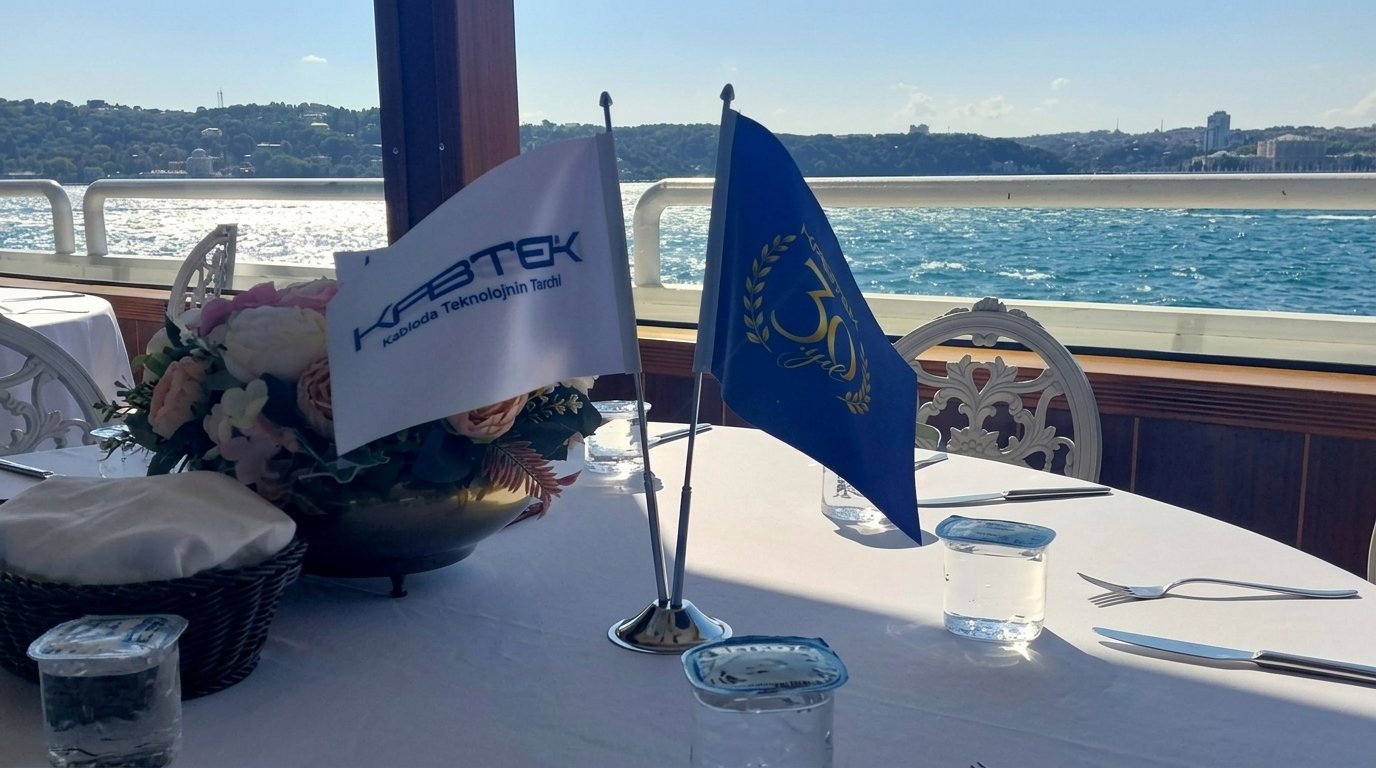 Kabtek Kablo 30. Yılını Boğaz'da Birlikte Kutladı